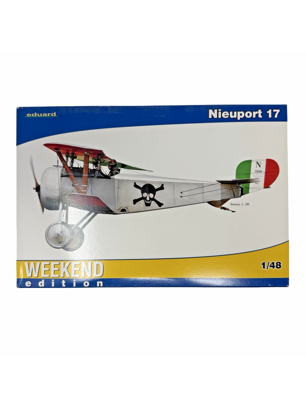Eduard Nieuport 17 1/48 Weekend Edition WWI Fighter Model Kit NOS